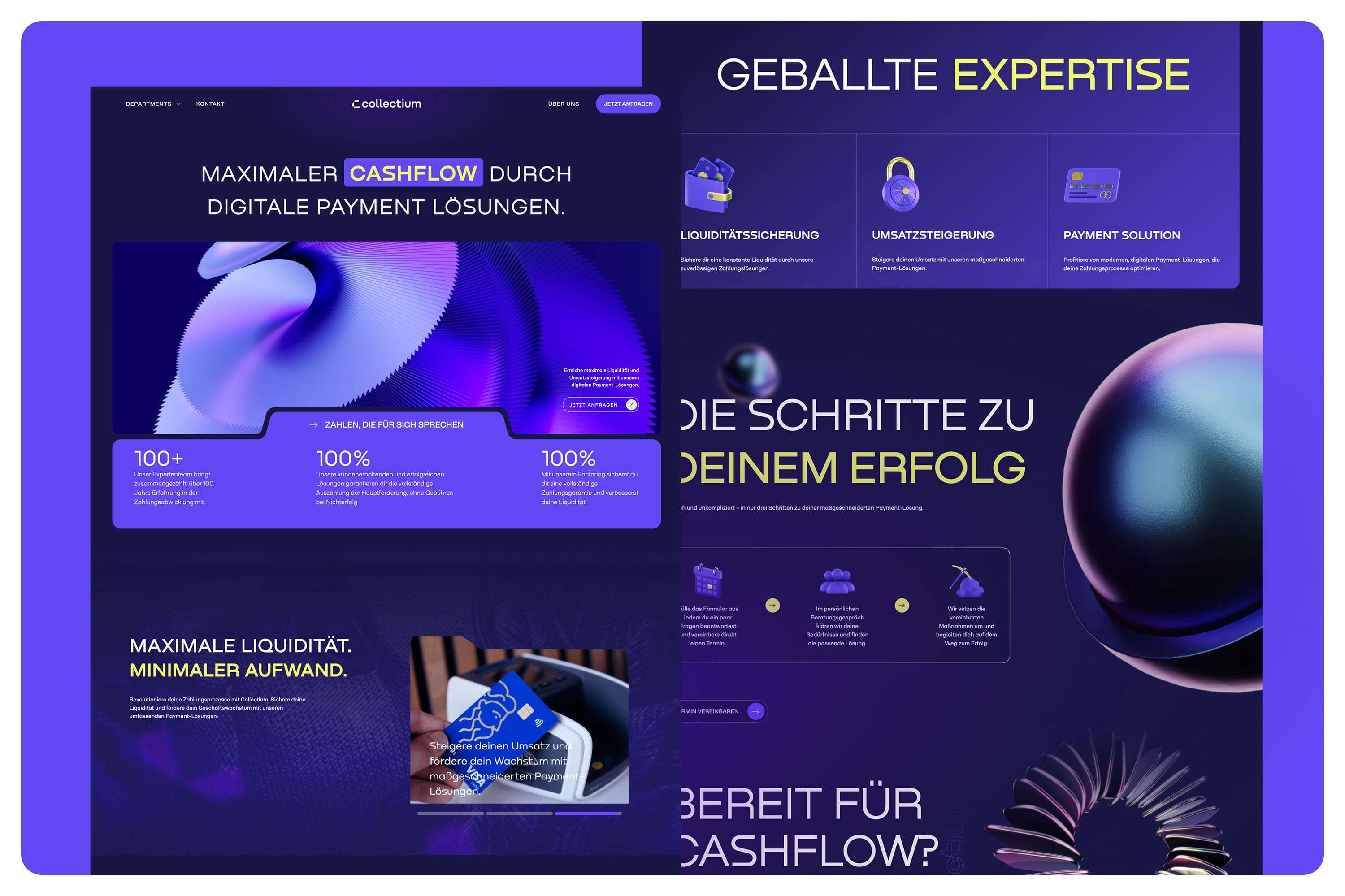 Collectium Collectium unterstützt Unternehmen dabei, ihre Zahlungsprozesse durch umfassende Beratung und innovative Softwarelösungen zu optimieren, basierend auf jahrelanger Erfahrung und bewährten Methoden, um effiziente und sichere Transaktionen zu gewährleisten.